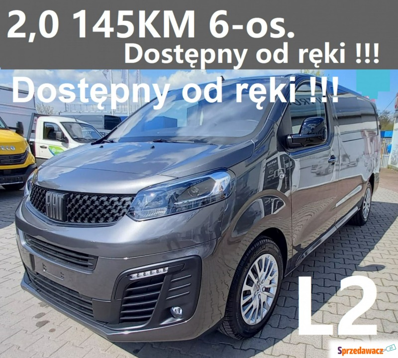 Fiat Scudo 2023,  2.0 diesel - Na sprzedaż za 142 326 zł - Szczecinek