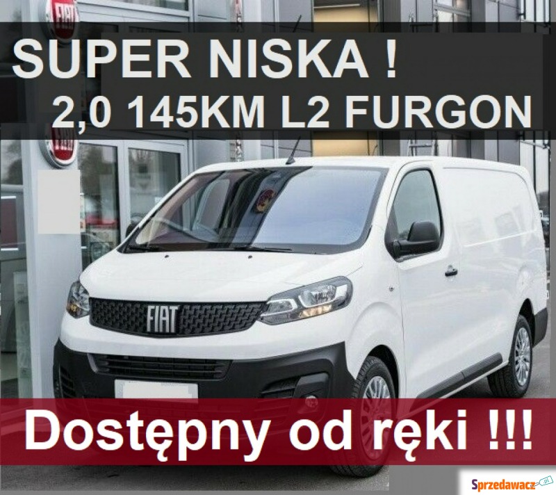 Fiat Scudo 2023,  2.0 diesel - Na sprzedaż za 137 529 zł - Szczecinek