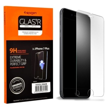 Szkło Hartowane Spigen Glas.tR Slim iPhone 8 Plus, 7 Plus