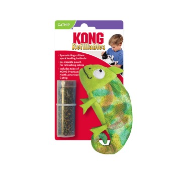 KONG Refillables zabawka dla kota, kameleon - 1 szt.