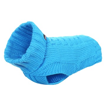 Sweter dla psa Rukka® Wooly, turkusowy - Dł. grzbietu: ok. 21 cm (roz. XXS)