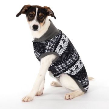 Sweterek dla psa, z norweskim wzorem - Dł. grzbietu: ok. 45 cm