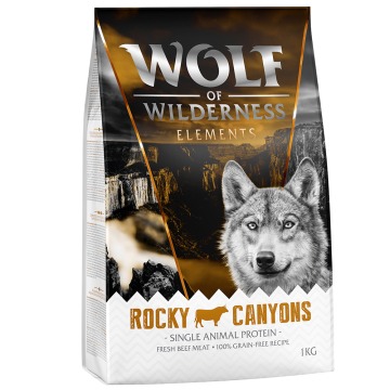 Wolf of Wilderness „Rocky Canyons”, wołowina - 5 x 1 kg