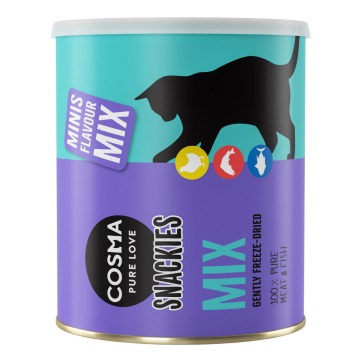 Pakiet Cosma Snackies Minis Maxi  - 3 x Mix (390 g)