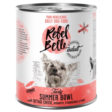 Rebel Belle Adult Tasty Summer Bowl - veggie - 6 x 750 g
