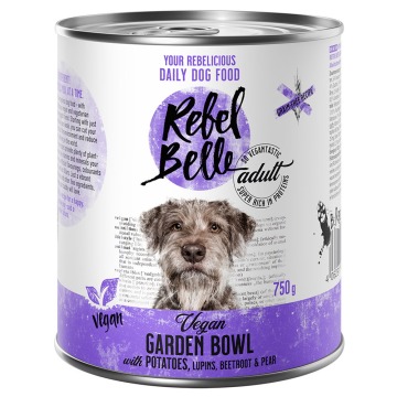 Rebel Belle Adult Vegan Garden Bowl - vegan - 6 x 750 g