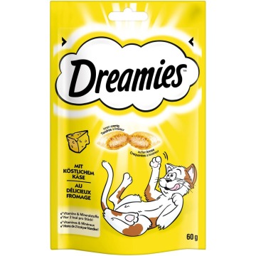 Dreamies przysmaki dla kota - Ser, 4 x 60 g