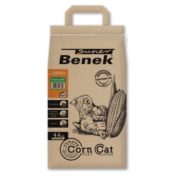 Benek Super CORNCat Świeża trawa żwirek dla kota - 7 l (ok. 4,4 kg)