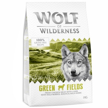 Wolf of Wilderness Adult „Green Fields”, jagnięcina - 1 kg