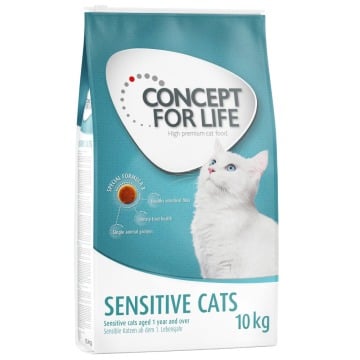 Concept for Life Sensitive Cats - ulepszona receptura! - 2 x 10 kg