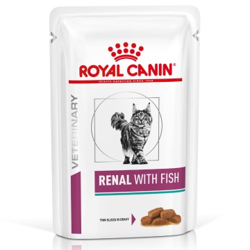 Royal Canin Veterinary Feline Renal, z rybą - 24 x 85 g