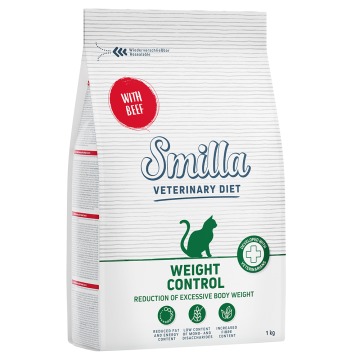 Smilla Veterinary Diet Weight Control, wołowina - 1 kg