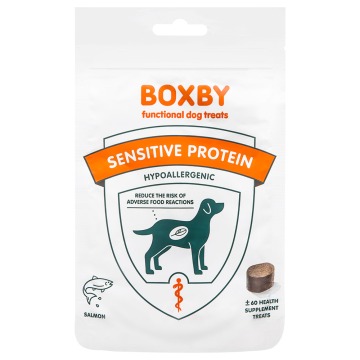 Boxby Functional Treats Sensitive Protein dla psów - 100 g