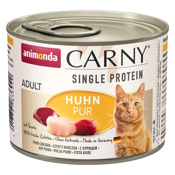 animonda Carny Single Protein Adult, 6 x 200 g - Kurczak