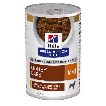 Hill's Prescription Diet k/d Kidney Care gulasz, kurczak - 24 x 354 g