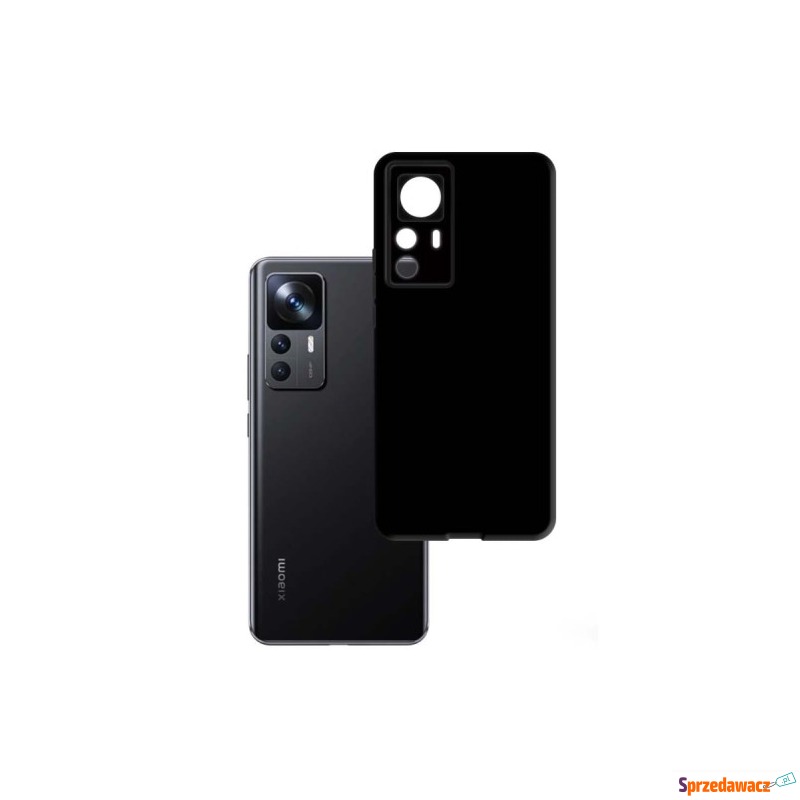 Etui 3mk Matt Case do Xiaomi 12T / 12T Pro, czarne - Etui na telefon - Szczytno