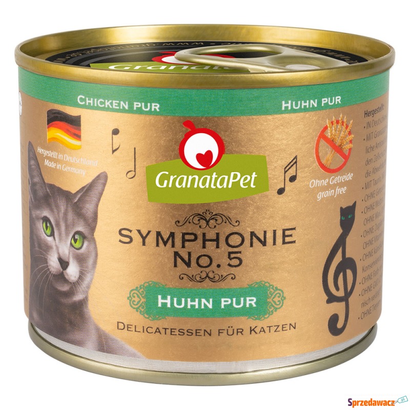 Pakiet GranataPet Symphonie, 12 x 200 g - Czysty... - Karmy dla kotów - Stargard Szczeciński