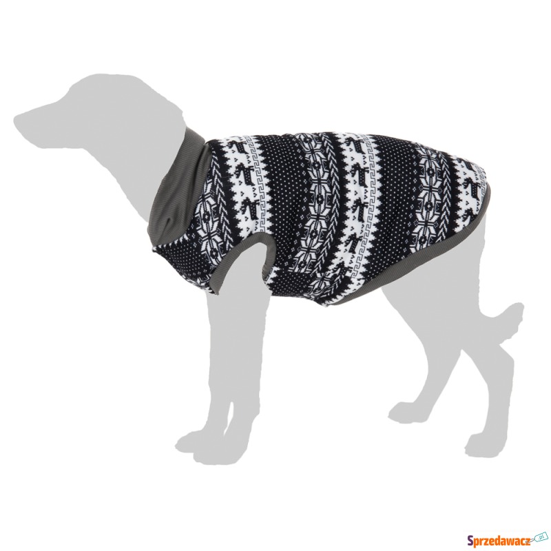 Sweterek dla psa, z norweskim wzorem - Dł. gr... - Odzież dla psów - Legnica