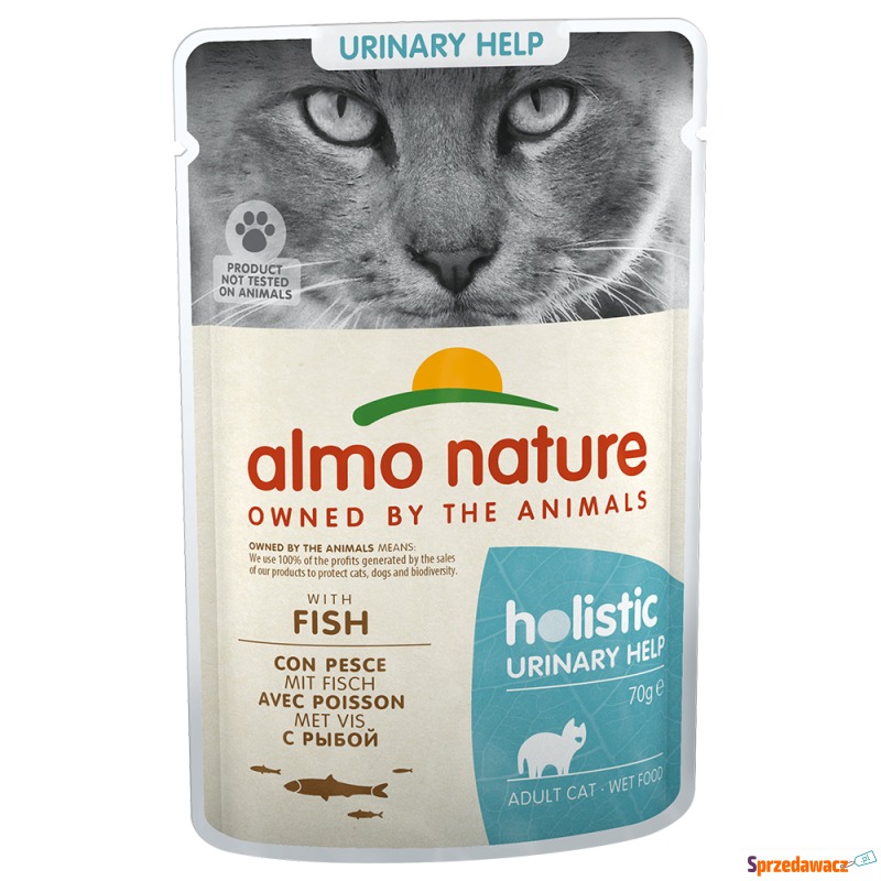 Almo Nature Holistic Urinary Help - Z rybą (6... - Karmy dla kotów - Kołobrzeg