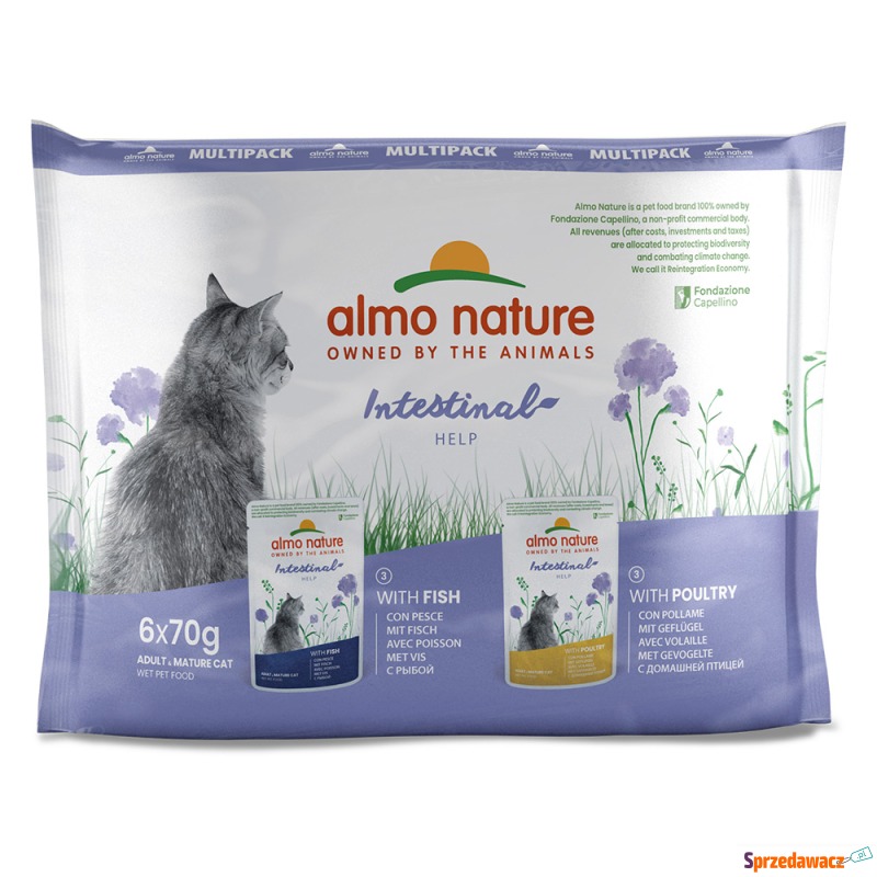 Almo Nature Holistic Intestinal Help, 6 x 70 g... - Karmy dla kotów - Słupsk