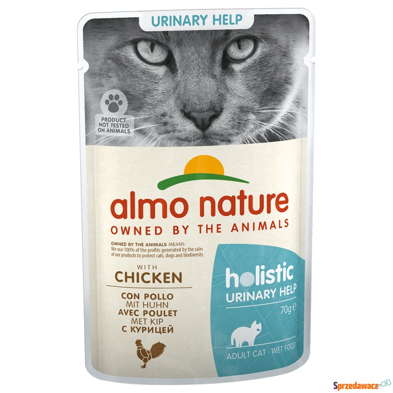 Megapakiet Almo Nature Holistic Urinary Help,... - Karmy dla kotów - Konin