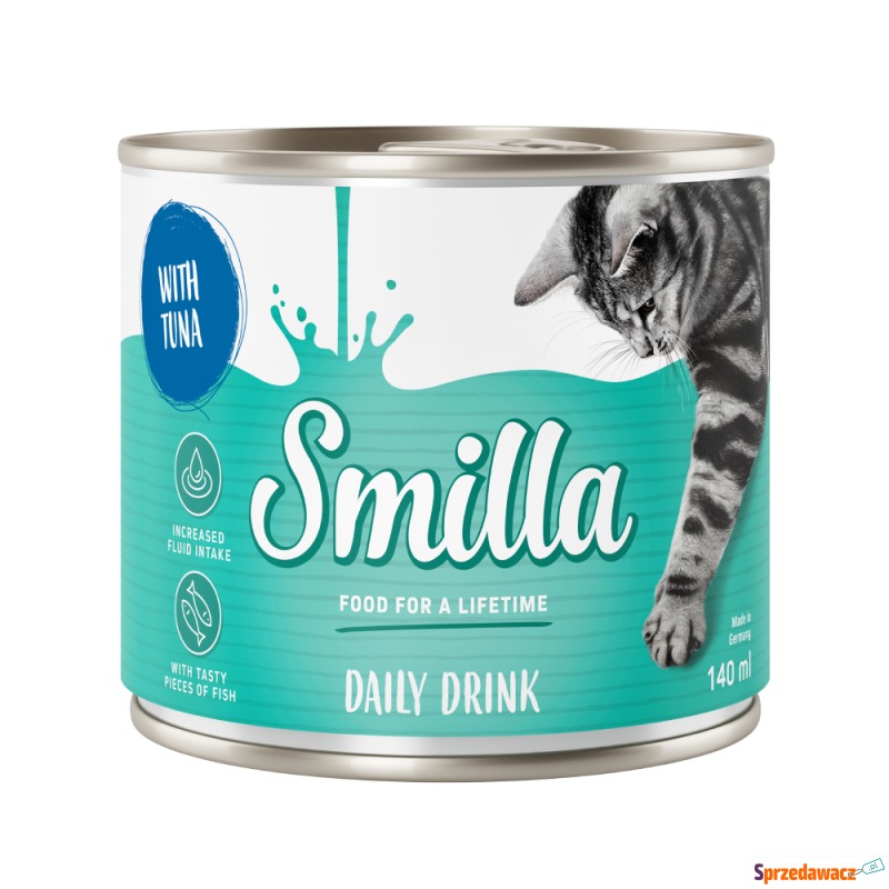 Smilla napój dla kota, tuńczyk - 24 x 140 ml - Przysmaki dla kotów - Koszalin