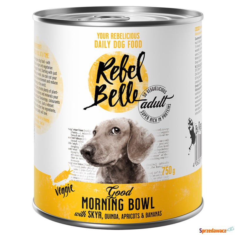 Rebel Belle Adult Good Morning Bowl - veggie -... - Karmy dla psów - Inowrocław