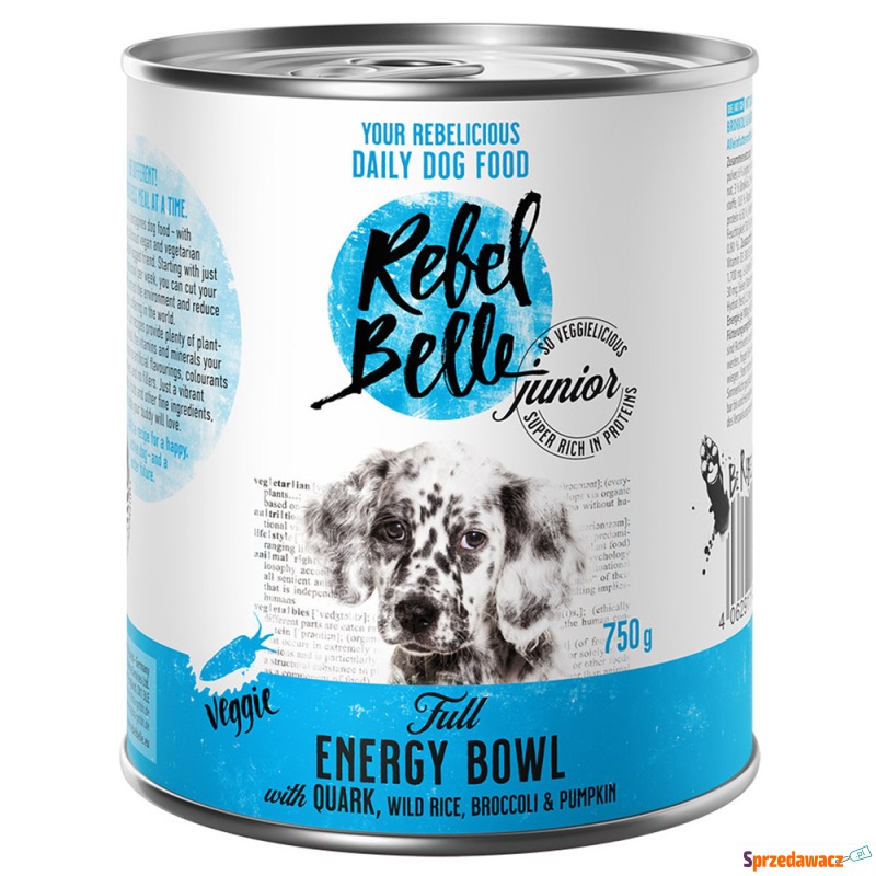 Rebel Belle Junior Full Energy Bowl - veggie -... - Karmy dla psów - Kielce