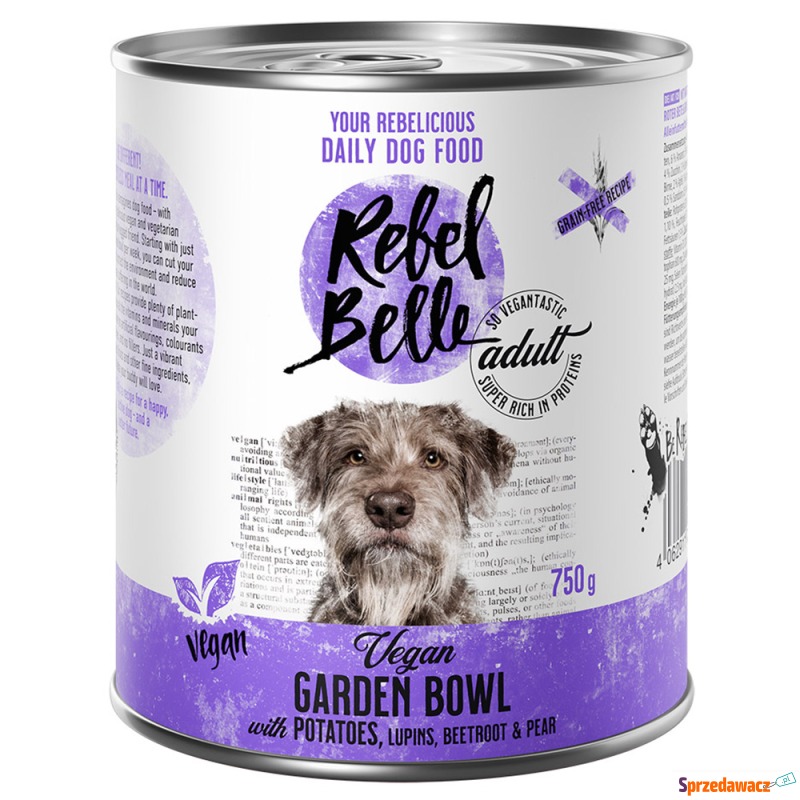 Rebel Belle Adult Vegan Garden Bowl - vegan -... - Karmy dla psów - Bielsko-Biała