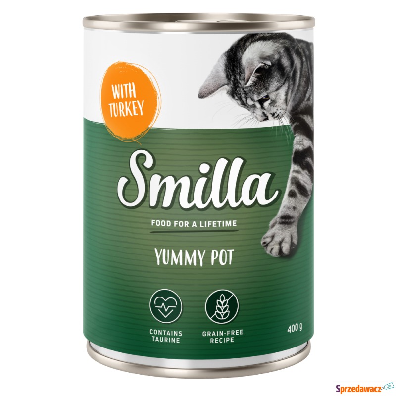 Korzystny pakiet Smilla Mrrrau, 40 x 400 g - Indyk - Karmy dla kotów - Legnica