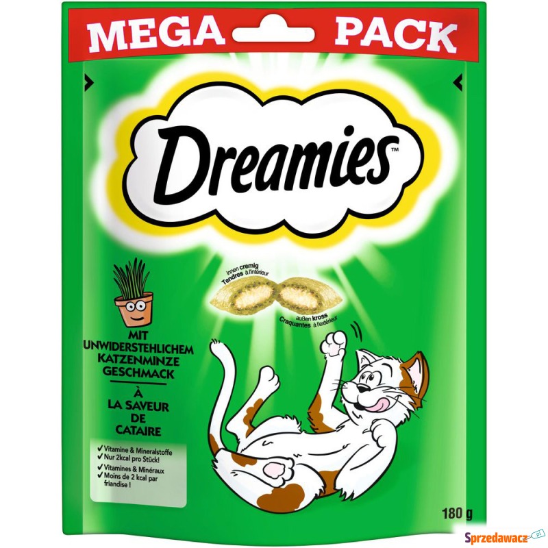 Dreamies przysmak dla kota - Kocimiętka, 180 g - Przysmaki dla kotów - Piekary Śląskie