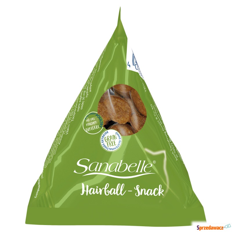 Sanabelle Hairball Snack - 24 x 20 g - Przysmaki dla kotów - Bługowo