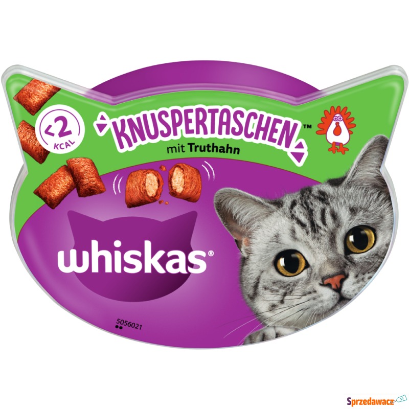 Whiskas Temptations, chrupiące poduszeczki -... - Przysmaki dla kotów - Lubin