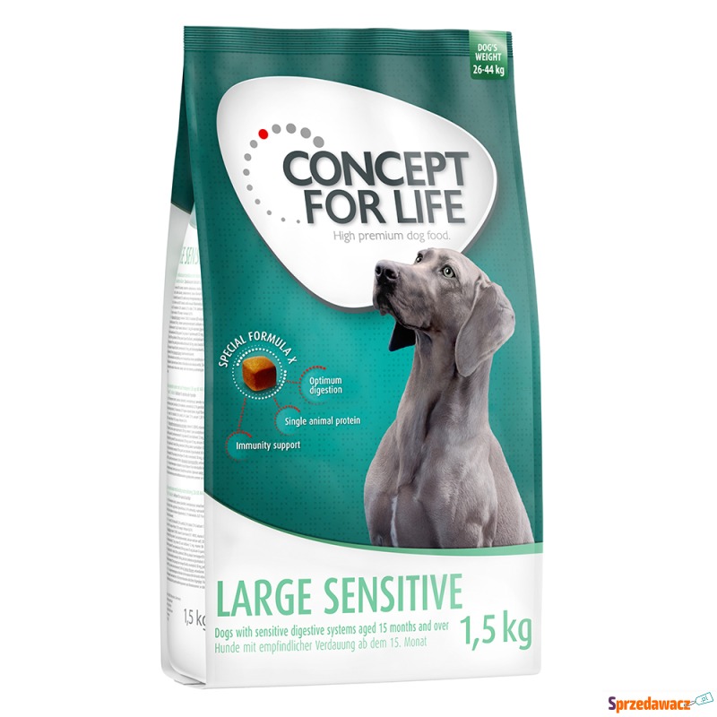 Concept for Life Large Sensitive - 1,5 kg - Karmy dla psów - Gdańsk
