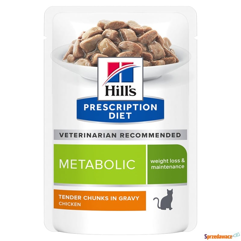 Hill’s Prescription Diet Metabolic, kurczak -... - Karmy dla kotów - Kalisz