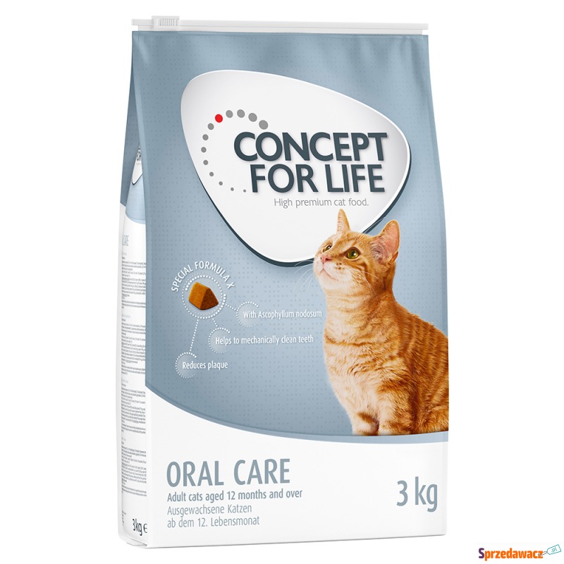 Concept for Life Oral Care - 3 x 3 kg - Karmy dla kotów - Mysłowice