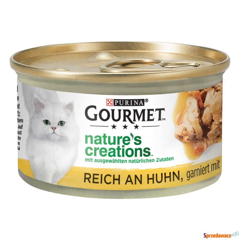 Megapakiet Gourmet Nature's Creations Grilled,... - Karmy dla kotów - Elbląg