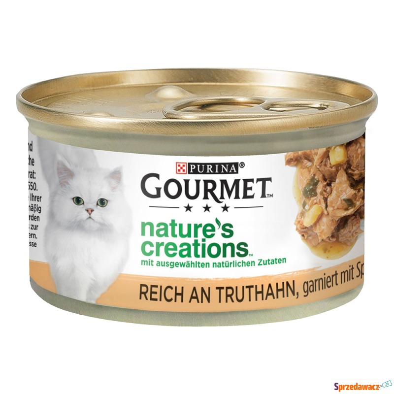 Megapakiet Gourmet Nature's Creations Grilled,... - Karmy dla kotów - Malbork