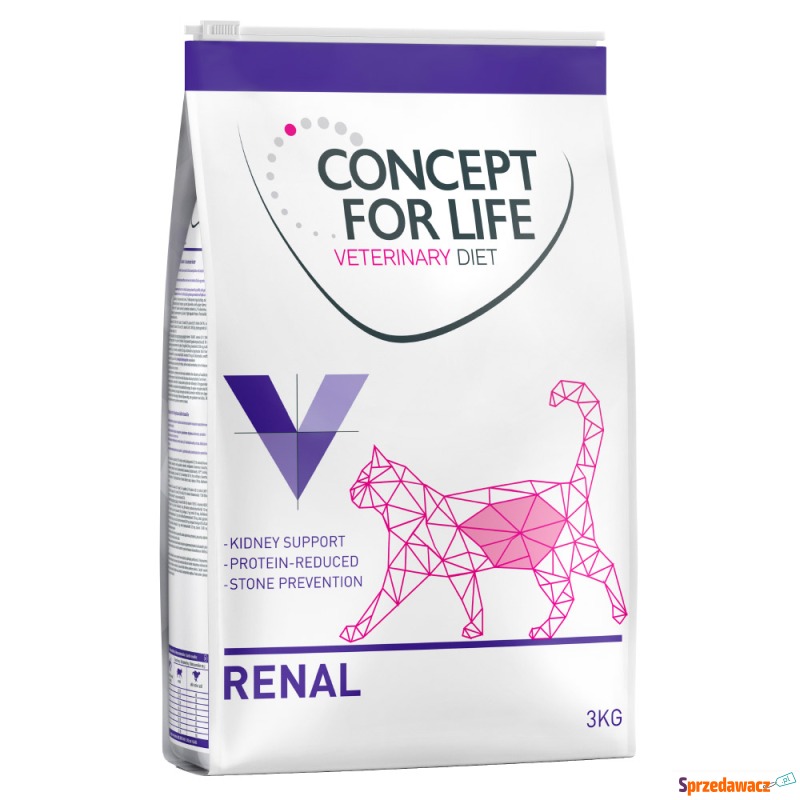 Concept for Life Veterinary Diet Renal - 3 kg - Karmy dla kotów - Ruda Śląska
