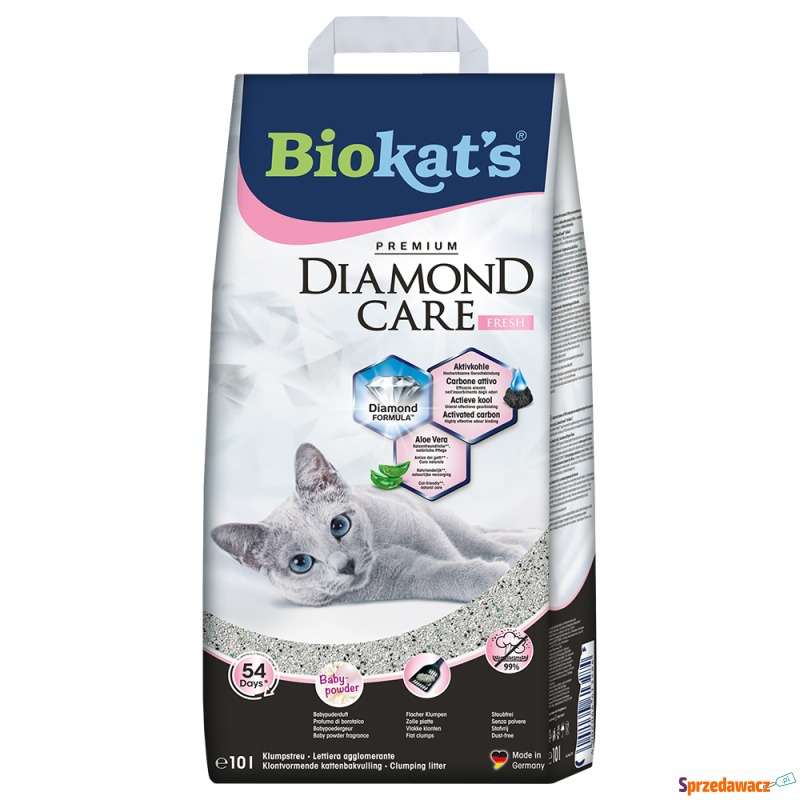 Biokat's Diamond Care Fresh żwirek dla kota o... - Żwirki do kuwety - Warszawa
