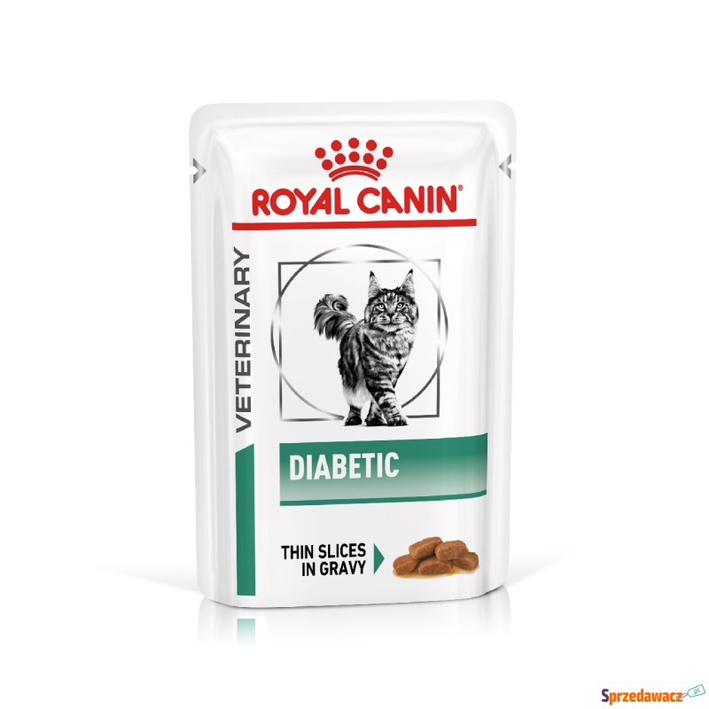 Royal Canin Veterinary Feline Diabetic, w sosie... - Karmy dla kotów - Przemyśl