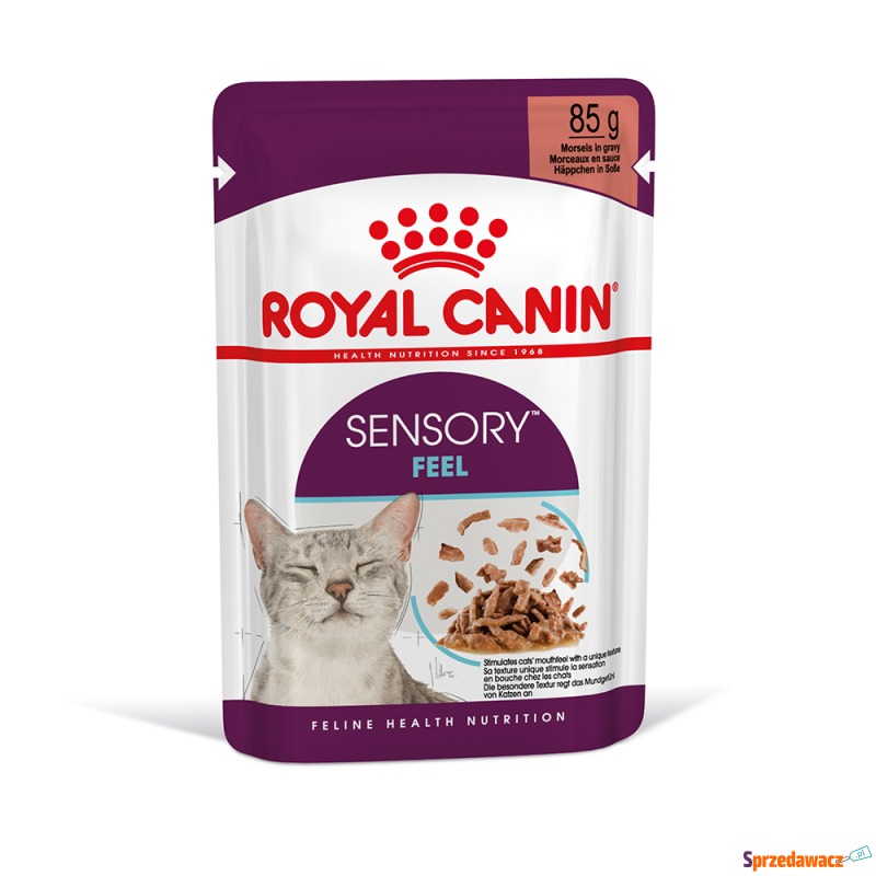 Royal Canin Sensory Feel w sosie - 12 x 85 g - Karmy dla kotów - Legnica