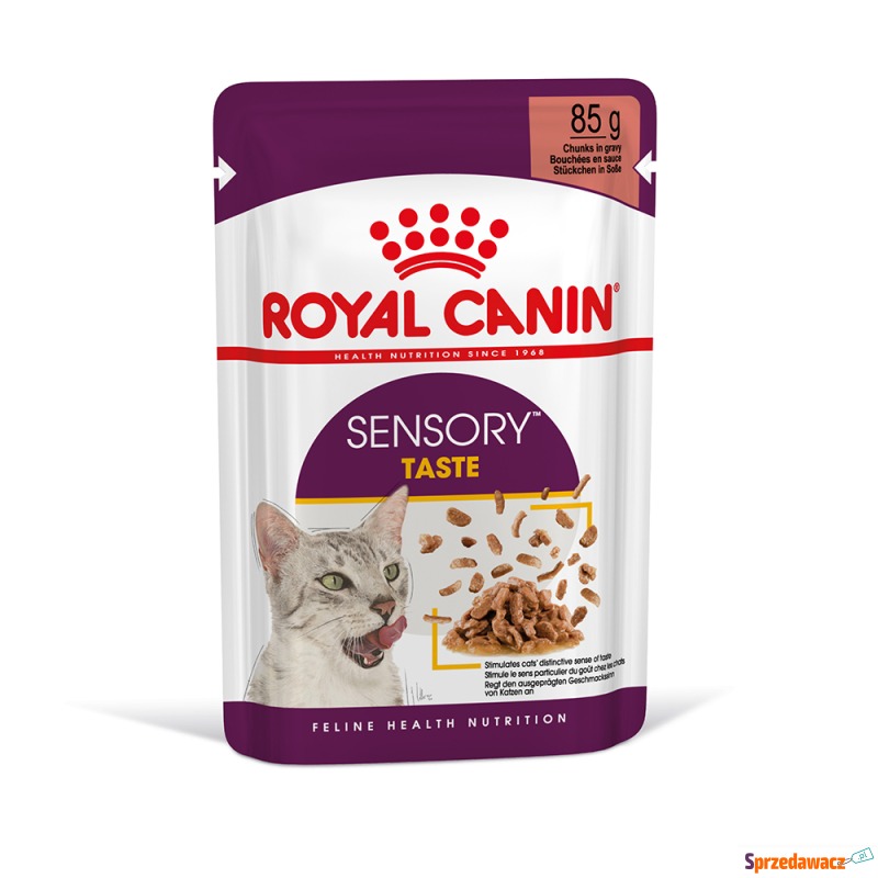 Royal Canin Sensory Taste w sosie - 24 x 85 g - Karmy dla kotów - Warszawa