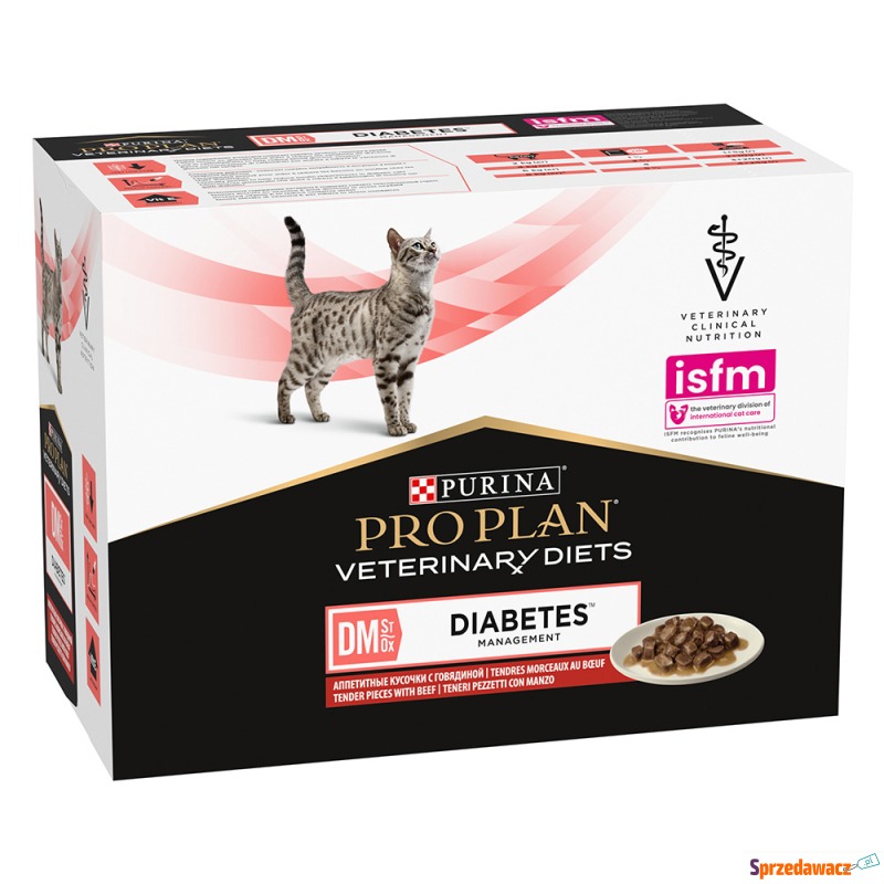 PURINA PRO PLAN Veterinary Diets Feline DM ST/OX... - Karmy dla kotów - Grudziądz