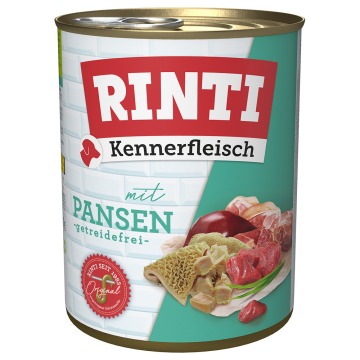 Pakiet RINTI Kennerfleisch, 12 x 800 g - Żwacze