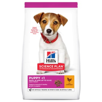 Hill's Science Plan Puppy <1 Small & Mini, kurczak - 6 kg