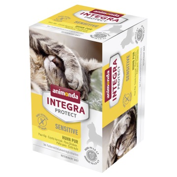 Megapakiet animonda Integra Protect Adult Sensitive, tacki, 24 x 100 g - Kurczak