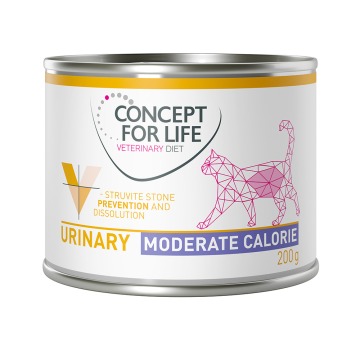 Concept for Life Veterinary Diet Urinary Moderate Calorie, kurczak - 12 x 200 g