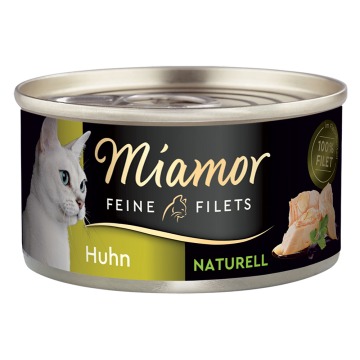 Megapakiet Miamor Feine Filets Naturelle, 24 x 80 g - Kurczak