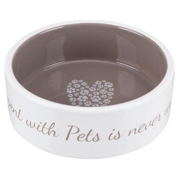 Trixie Pet's Home ceramiczna miska dla psa - 300 ml, Ø 12 cm